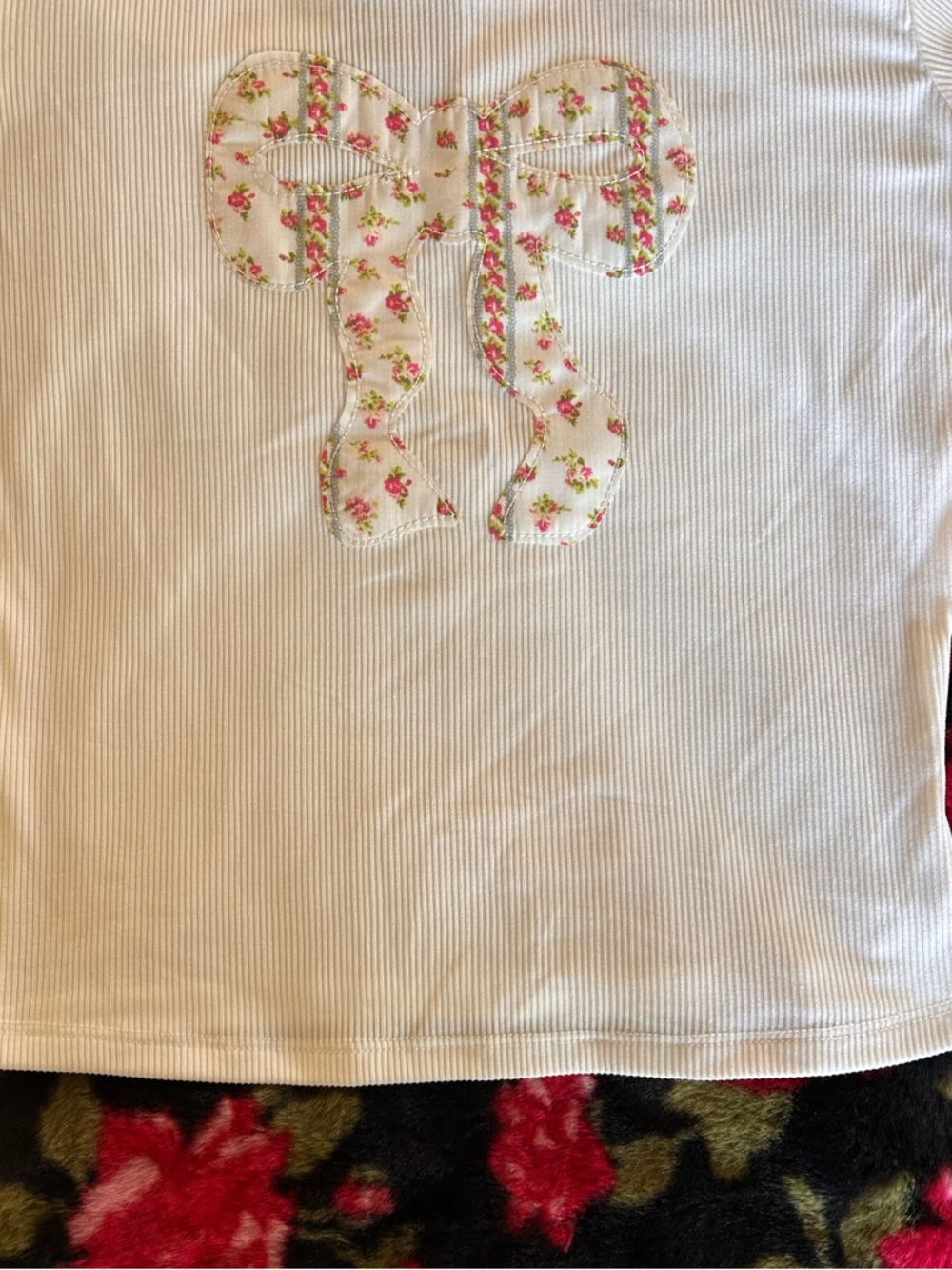 ***SOLD*** Just Polly Matching Tee and Shorts Rose Coquette Set - Picture 6 of 16
